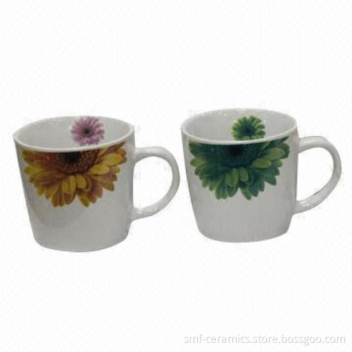 Promotional 12oz Stoneware Mug, Customized Designs are Accepted